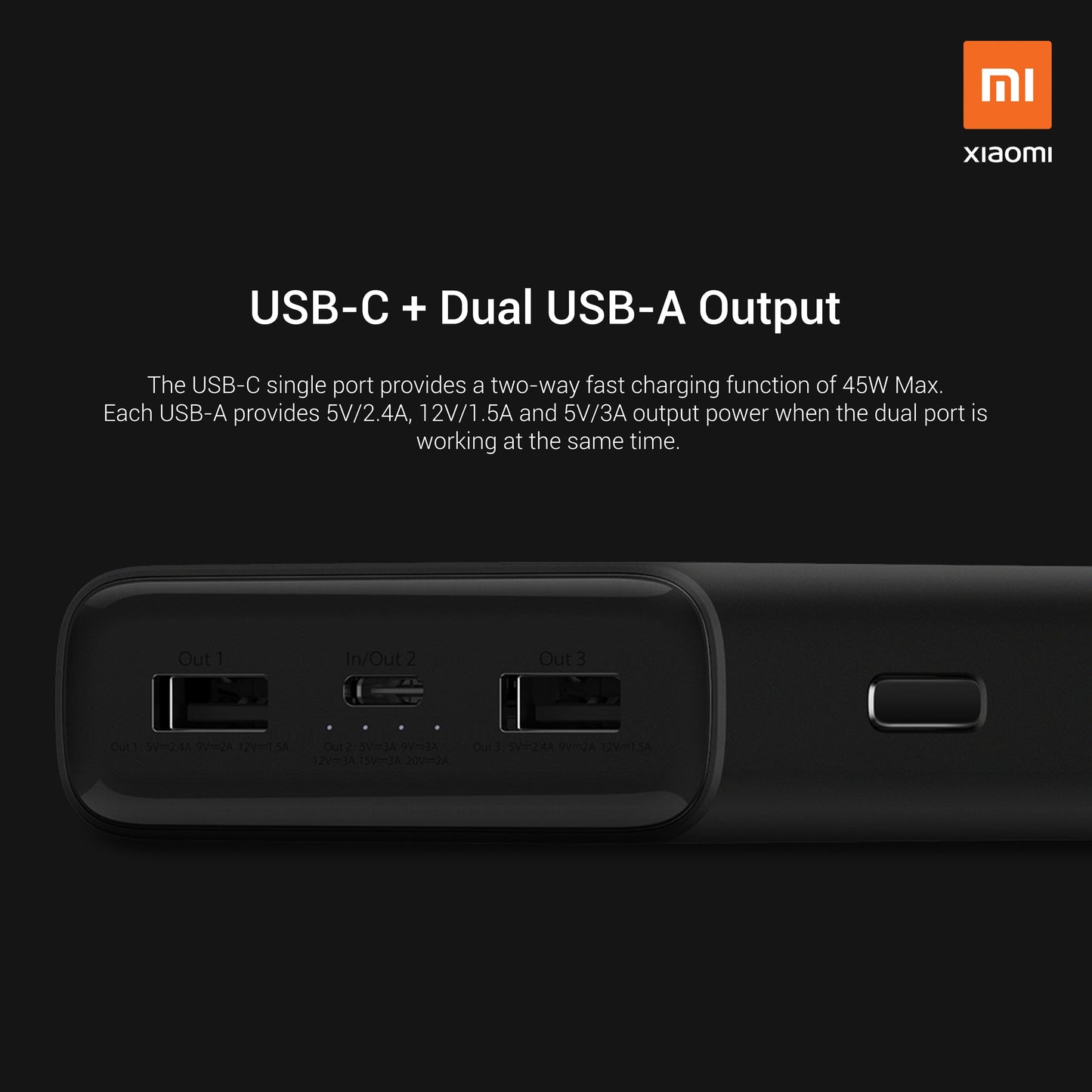 Xiaomi 20000mAh Power Bank 3 Pro