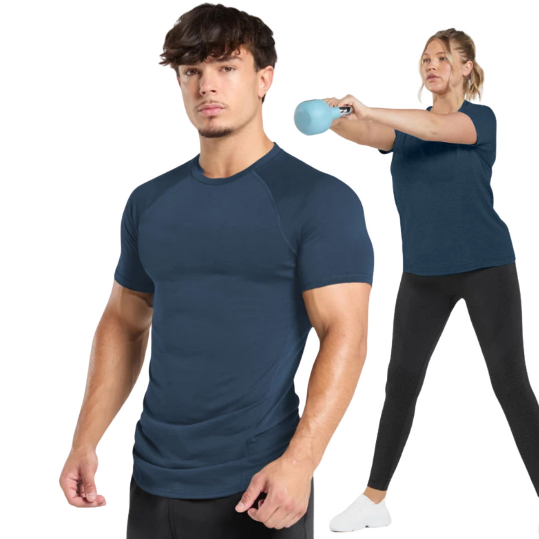 OFFIKA Plus Size Pro Sports Workout Dri-Fit T-Shirt