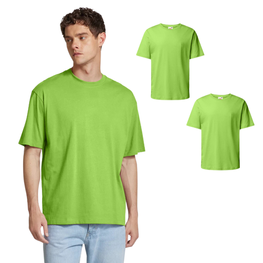 OFFIKA Buy 1 Take 1 Classic T-shirt 100% Cotton Round Neck & V-Neck for Men & Women